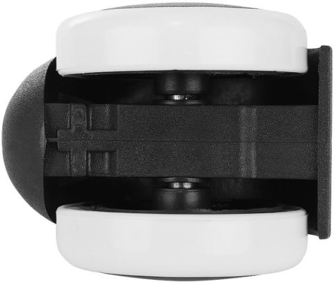 Kółka do fotela biurowego - 5szt - białe