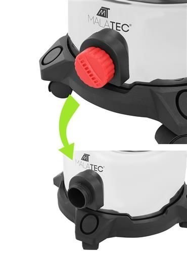 Odkurzacz przemysłowy 20L 2000W Malatec