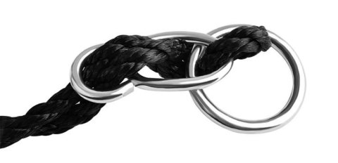 Huśtawka bocianie gniazdo 120cm zielono-czarna