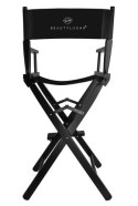 Krzesło do makijażu aluminiowe z zagłówkiem