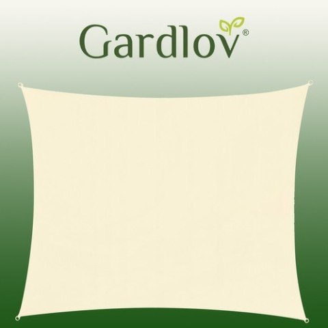 Żagiel przeciwsłoneczny 4x3m - beżowy