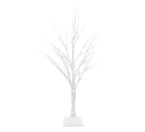 Drzewko ozdobne brzoza 90cm - Lampki LED 24V