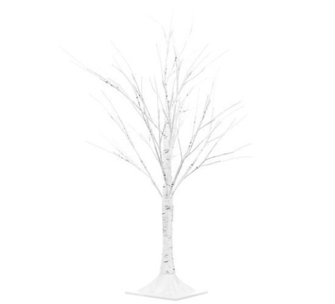 Drzewko ozdobne brzoza 90cm - Lampki LED 24V
