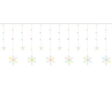 Kurtyna świetlna 138 LED - multikolor 31V KŚ11323