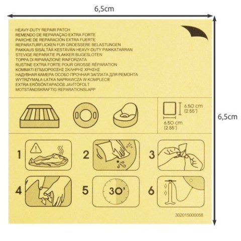 Zestaw Naprawczy do Folii Basenowej BESTWAY 62068