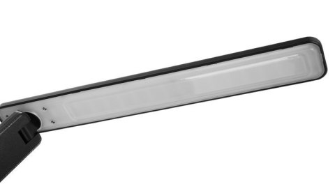 Lampka biurkowa ze stacją pogodową - czarna