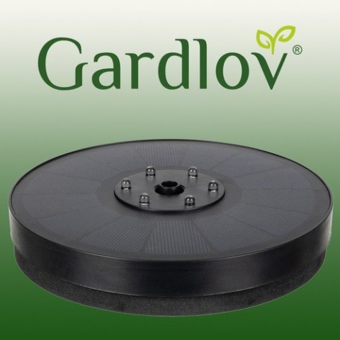 Fontanna solarna ogrodowa LED