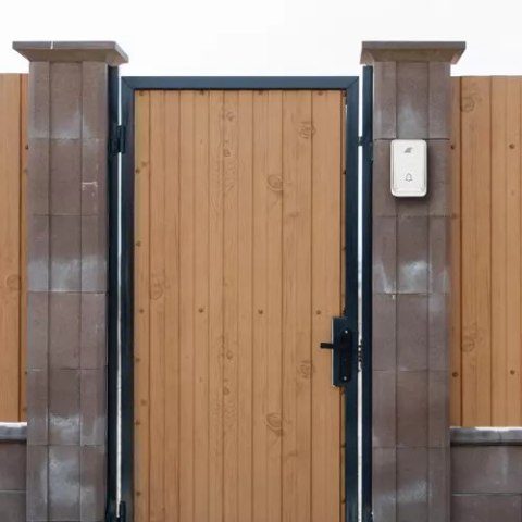 Dzwonek bezprzewodowy biały D18789