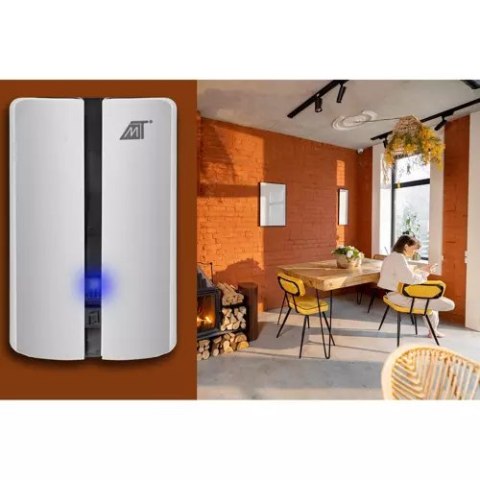 Dzwonek bezprzewodowy biały D18789