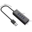 Hub USB- 4 porty USB 3.0 Izoxis 19157