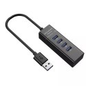 Hub USB- 4 porty USB 3.0 Izoxis 19157