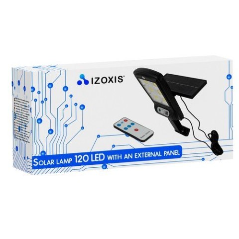 Lampa solarna 120 LED z panelem zewnętrznym Izoxis