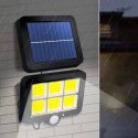 Lampa solarna ścienna 120 LED COB Izoxis 19892