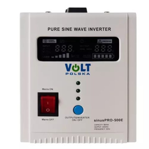 Zasilacz awaryjny UPS SINUS PRO 500E 12/230V