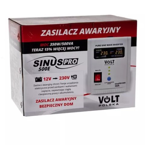 Zasilacz awaryjny UPS SINUS PRO 500E 12/230V