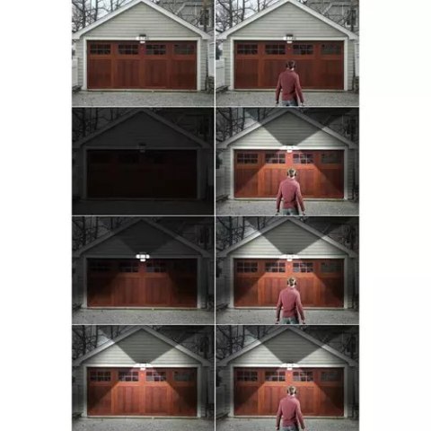 Lampa solarna 181LED z panelem zewnętrznym Izoxis