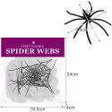Sztuczna pajęczyna + 2 pająki Malatec 19759
