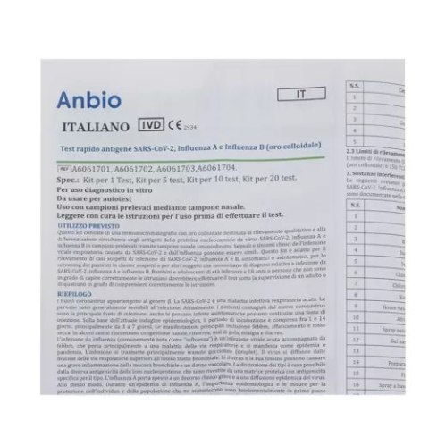 Test Combo 3w1 - COVID-19, GRYPA A+B