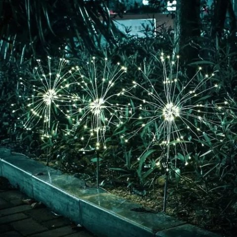 Lampa ogrodowa solarna- dmuchawce Gardlov 21199