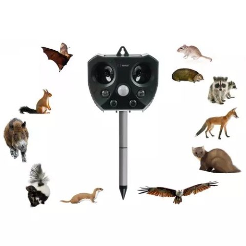 Odstraszacz zwierząt solarny Repest 21044