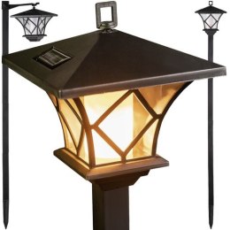 Lampa ogrodowa solarna- latarnia Gardlov 21152