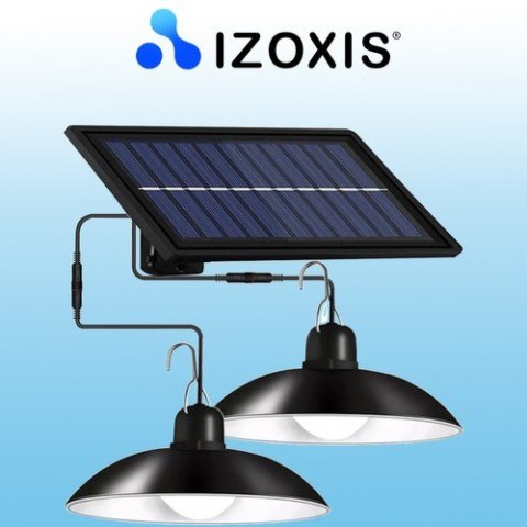 Lampa solarna wisząca Izoxis 21806
