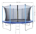 Siatka do trampoliny wewnętrzna 366cm