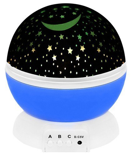 Lampka z projektorem na baterie 22187