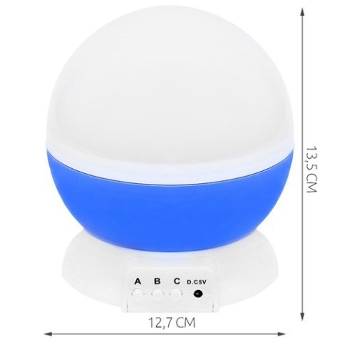 Lampka z projektorem na baterie 22187