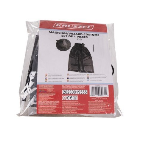 Kostium Strój magik czarodziej zestaw Kruzzel 19555