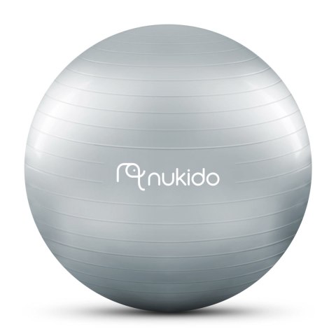 Kopia Piłka ciążowa do aerobiku 65 cm NS-951 szara