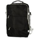 Plecak podróżny do samolotu wodoodporny kabel USB 45x16x28cm