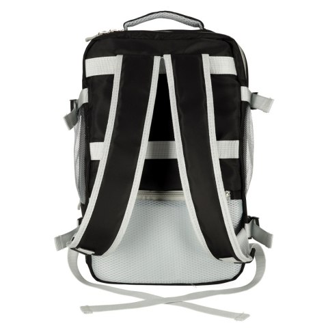Plecak podróżny do samolotu wodoodporny kabel USB 45x16x28cm