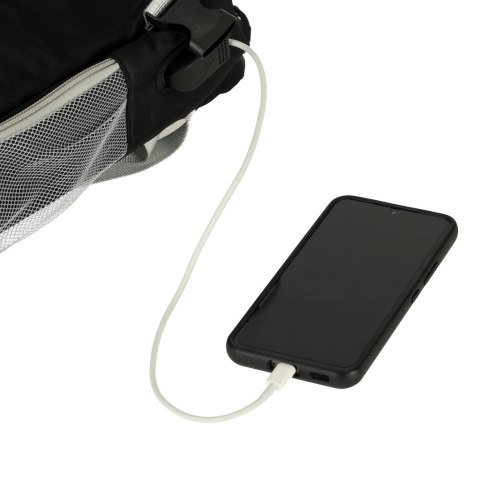 Plecak podróżny do samolotu wodoodporny kabel USB 45x16x28cm