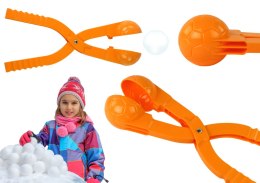 Śnieżkomat Maszynka do Kulek Śnieżnych Wzór Piłki Pomarańczowy 35cm x 7cm x 7cm