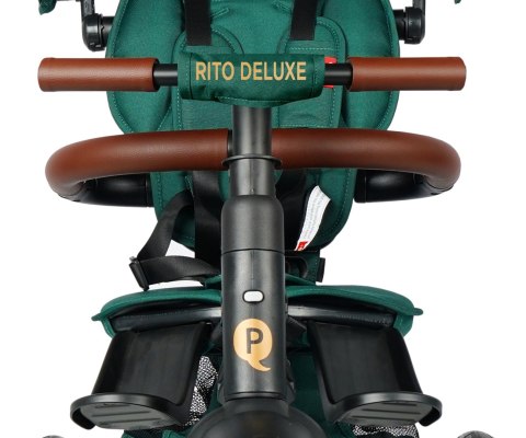 Qplay Rowerek Trójkołowy Rito Deluxe Rubber Green Qplay Rowerek Trójkołowy Rito Deluxe Rubber Green