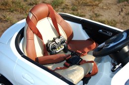 mercedes cla 45 amg z amortyzatorami, miękkie koła, siedzenie, hamulec, regulacja kierownicy/1538