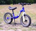 rowerek biegowy 12" rama aluminiowa, koła aluminiowe, podnóźek/kd-11
