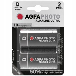 2x bateria agfaphoto ultra d lr20 r20 alkaliczna
