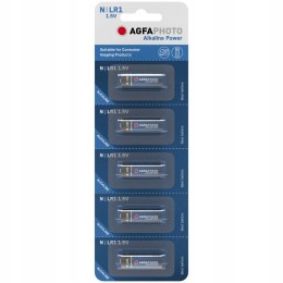5x bateria alarmowa agfaphoto lr1 1.5v alkaliczna