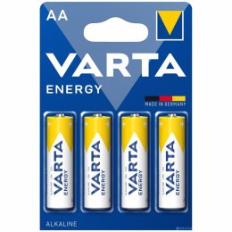 baterie alkaliczne varta energy aa lr06 1.5v 4 szt