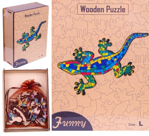 drewniane puzzle dla dorosłych układanka prezent