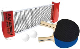 Tenis stołowy ping pong siatka paletki zestaw duży