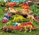 zestaw dinozaury dinozaur figurki t-rex duże 21szt