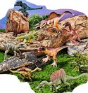 zestaw dinozaury dinozaur figurki t-rex duże 8 szt