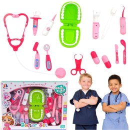 Zestaw mały lekarz dentysta dla dzieci + akcesoria