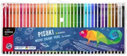 Flamastry mazaki pisaki 36 kolorów dla dzieci