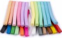 Kidea plastelina szkolna 24 pastelowe kolory