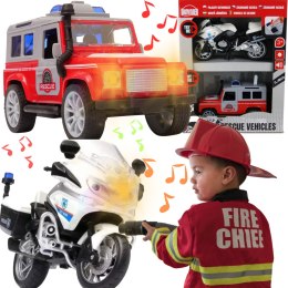  jeep motor straż pożarna światło dźwięki