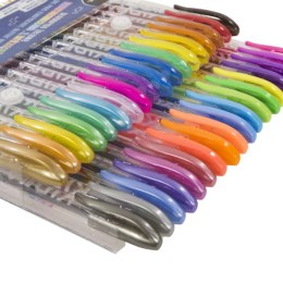 Długopisy żelowe 36 kolorów kidea